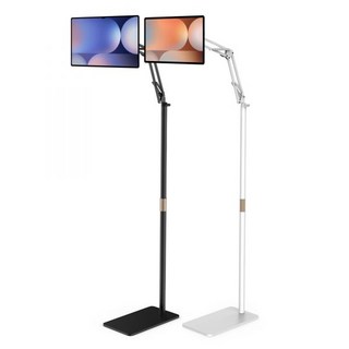 니케 갤럭시탭 마그네틱 거치대 침대 스탠드 울트라 갤탭 거치대 Gcomfort, 12.4|S7+/S7FE/S8+/S9+FE+, 화이트