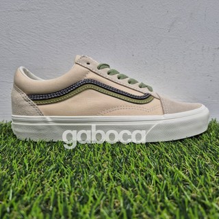 반스 올드스쿨 DS 스웨이드 캔버스 베이지 카키 VN000EG8GIW1