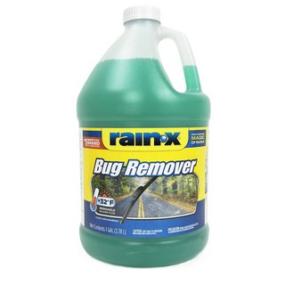 Rain-X 潤克斯 雨刷精 68806 3.78L 除蟲除油膜撥水 無水痕不傷雨刷 庫柏蒂諾, 1個