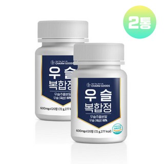 우슬등복합물 (우슬등복합물 보스웰리아 조인트 초록입홍합 식약처 인정 해썹 120정 2개), 2개