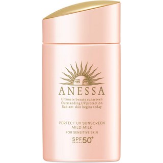 [아네싸 일본직구] ANESSA(아네사) 퍼펙트 UV 마일드 밀크 N선크림 무향료 60밀리리터, 1개, 1ml