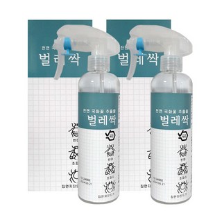 벅스존 테온셀 벌레싹 300ml x 2개 초파리 집먼지 진드기 빈대 국화꽃 추출물 식물성살충제