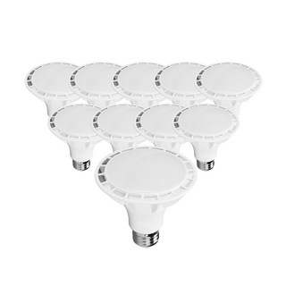 라인조명 LED에코 파30램프 15W PAR30 집중형 확산형, 10개, 1. 확산형 주광색(하얀빛)