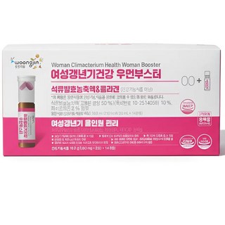 웅진 여성 갱년기건강 우먼부스터 (650mg*2정), 1세트, 14회분