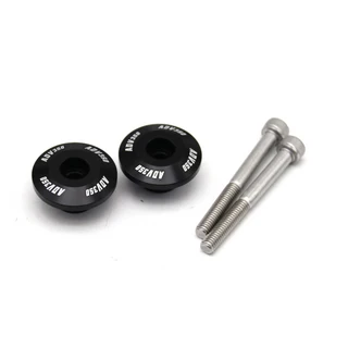 혼다 ADV350 오토바이 프론트 포크 가드 업소버 보호 커버 2022 어드벤처 모터바이크, 01 검정색