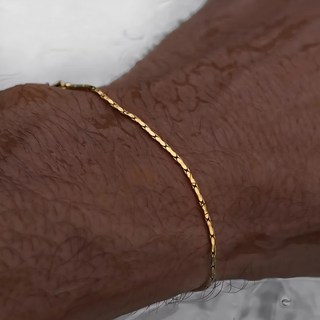 silvers 남녀공용 써지컬스틸 체인 팔찌