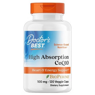 닥터스베스트 하이 앱솔션 CoQ10 100mg 베지 캡, 1개, 1, 120정