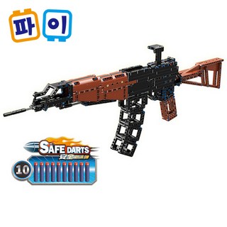 파이 호환 블록 세트, 23. AK-47 테크닉 너프 자동 소총, 1개