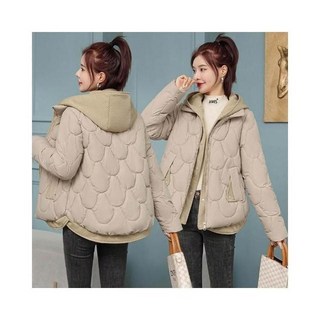 防風外套女款冬季短版保暖連帽外套