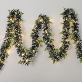 굿도우 크리스마스 파티 모루 LED 줄 조명, 1개, 11.그린모루트리(웜라이트)