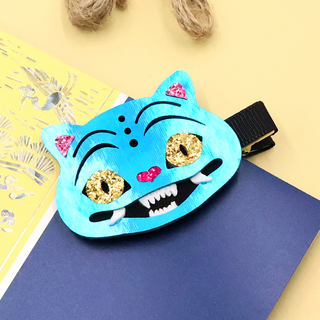 [재미난코끼리] 국내제작 호작도 k팝 호랑이 굿즈 집게핀