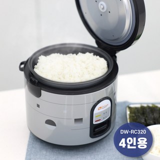 <신규한정>대웅모닝컴 취사 보온 전기밥솥 4인용 6인용 10인용, DW-RC320