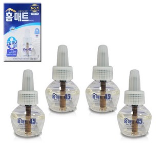 홈매트 리퀴드 제로 모기 살충제 리필 4p 116ml, 1개