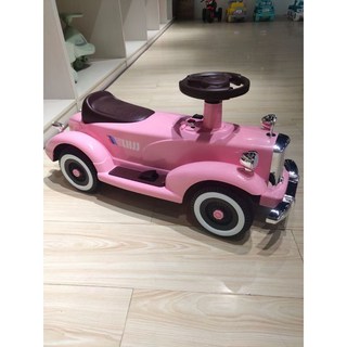 淘氣寶貝 超高顏值兒童電動車 1675 復古老爺車 兒童騎乘電動車 現貨, 俏皮粉, 1個