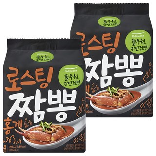 Pulmuone 圃美多 紅蟹海鮮風味炒瑪麵, 8包