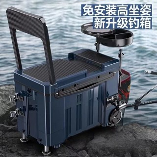 釣箱升套釣箱處理套一整套魚竿釣椅釣傘釣臺海竿魚鉤魚線廠, 1個, 大禮包【釣箱/魚杆/路亞】必出其一