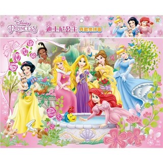 京甫 迪士尼公主 真歡樂拼圖(D)QFD08D(60片)MIT正版授權, 1個