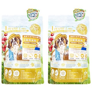 REAL POWER 瑞威 全犬1號 草原羊肉, 呵護健康毛囊,提升皮膚水分, 500g, 2包