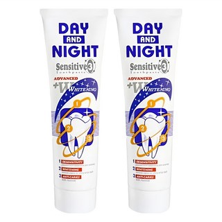 Day and Night 德恩奈 三效牙膏 抗敏感, 130g, 2條