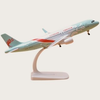 飛機模型長榮航空帶輪帶燈仿真飛機模型廠家定制航模禮品紀念品 航模客機 仿真原型機 航空模型, 320浙江長龍20cm+停機坪, 1個