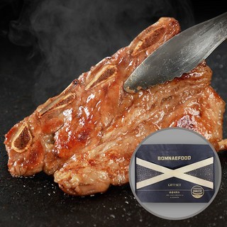 [선물세트] 한돈 양념 LA갈비 1kg x 2팩, 없음, 2개