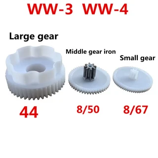 WW-3 어린이 전기 자동차 기어 아기 용 RS390 박스 원격 제어 유모차 액세서리, WW set iron, 1개, 01 WW Gear set iron