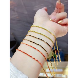 金大囍 9999純金手鍊 黃金手鍊 多色可選 生日聖誕閨蜜禮物