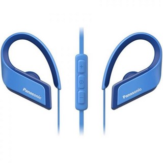 Panasonic PANASONIC Wings Sport 헤드폰은 마이크와 통화 볼륨 컨트롤러가 포함된 초경량 무선 블루투스 스포츠 이어버드 3D 플렉스 클립 IPX5 등급 방, Panasonic PANASONIC Wings Spor