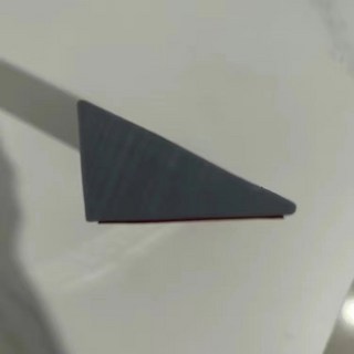 硅膠門檻條斜坡地墊 掃地機器人, 灰色高3cm寬5cm,長80cm(送安裝工具), 1個