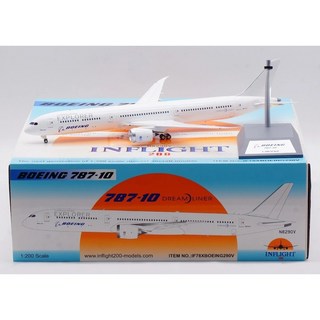 INFLIGHT 1:200 Boeing 787-10 Dreamliner N8290V 壓鑄合金模型 IF78XBOEING290V, 1個
