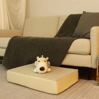 8DECO 강아지 침대 계단 (스펀지 포함) 가디언, 가디언 베이지, 1개