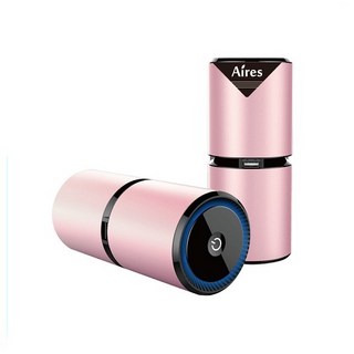 Aires 車用負離子空氣清淨機，輕巧除臭，有效去除PM2.5，享受清新空氣, 玫瑰金, GT-A12R
