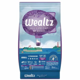 維爾滋 Wealtz 無穀貓糧，幼貓/成貓/化毛貓 全齡貓適用，呵護腸胃，泌尿道保健, 2.1kg, 1包, 雞