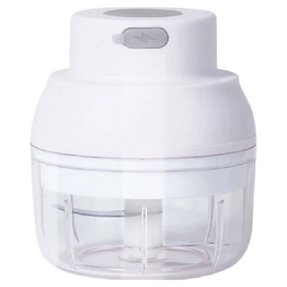 食物調理機 料理機 食品級大容量 副食品調理機 攪碎機 攪拌機 食物處理機 蒜頭攪碎機 磨粉機 - 單杯250ML A.PP升級款 BSMI: R3F674 證書號碼: CI3F2066740011號, PP升級款-單杯.100ML.白