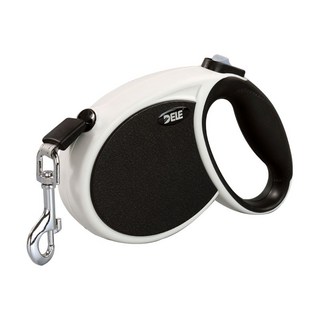 세이코코아 중형 대형견 자동줄 5m, 블랙, 1개