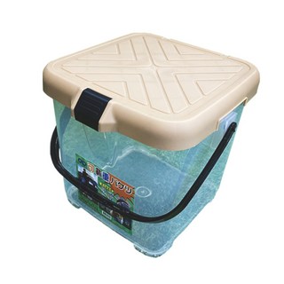 露營必備 【露營中毒本鋪】 RV桶 月光寶盒 露營必備好物 置物收納桶 收納桶 洗車桶 RV收納桶, 奶茶