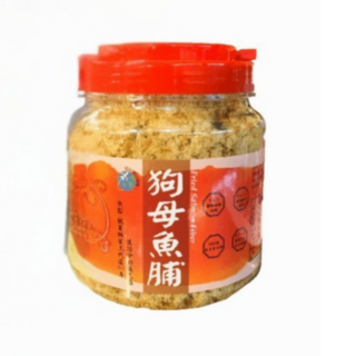 林太太魚鬆專賣店 大罐狗母鱈魚脯 酥鬆美味 即食魚鬆, 600g, 1個