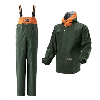 해상 작업용 우의 카키 상하의 세트 nys+5307gV