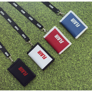 앤드버튼 FLAIR 캔버스 목걸이 지갑