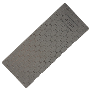 金剛石400目磨刀石 磨刀片 磨刀工具 玉石打磨拋光 戶外刀具 體積小 易攜帶, 1個