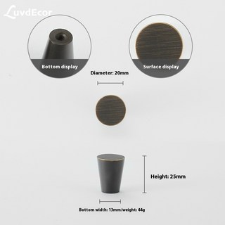 美式簡約黃銅櫥櫃拉手 複古抽屜衣櫃門把手 新中式櫥櫃五金配件, 1個, 16