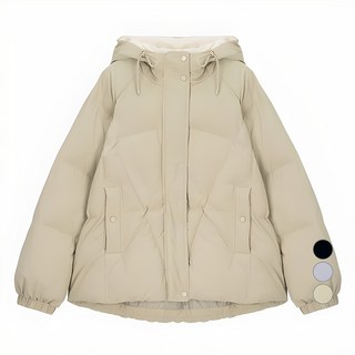 MIND BRIDGE 女款連帽鋪棉外套 MYJP8201