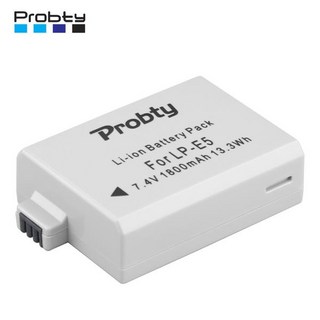 디지털 카메라 배터리 캐논 EOS 450D Rebel XS T1i KISS X2 X3 F SLR용 LP-E5 LP E5 1800mAh, 한개옵션1