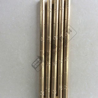 IMPA370309銅量水尺 6銅折尺折疊測深桿 7船用帶刻度量水尺 測水深 8好用 方便, 一米 五折 370309, 1個