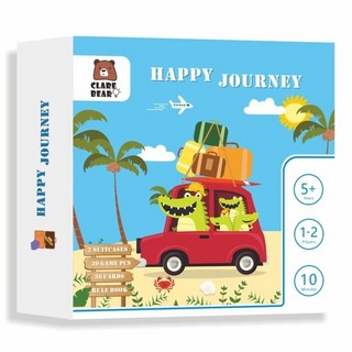 益智桌遊E5A 克萊熊雙人版智慧寶盒，思維大陸，收納小達人，互動桌遊，空間思維，兒童益智遊戲, 1個, 彩盒微凹（商品完整、已折扣、自用可選）