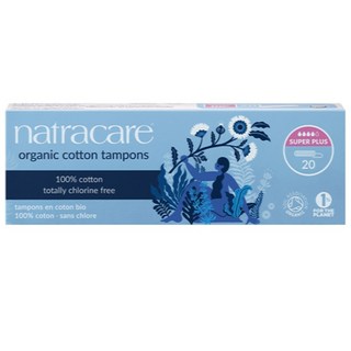 나트라케어 탐폰 논 어플리케이터 수퍼 삽입형 생리대, 슈퍼 플러스, 20개입, 50개