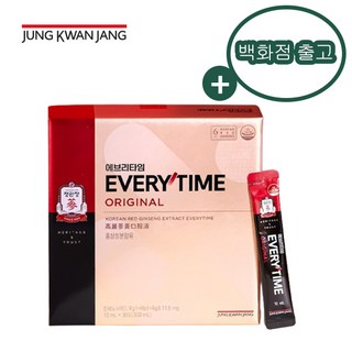 정관장 홍삼정 에브리타임 오리지널 10ml x 30개입 [원산지:상세설명에 표시], 30회분, 1박스