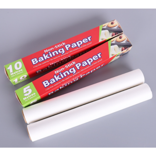 烘焙矽油紙 烘焙紙 防油防水 食品級不沾紙 烤箱烤肉氣炸鍋適用, 1個, 烤盤烘焙紙:5米(超商最多18個)