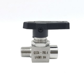 BSP NPT 암수 나사 304 스테인리스 스틸 양방향 파이프 피팅 고압 볼 밸브 어댑터 커넥터, Size, BSP1I8, 2 Way Female to Male, 1개