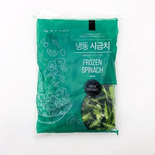 글로벌 냉동 시금치, 1kg, 10개